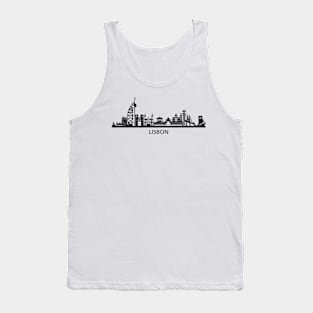 Lisbon Skyline Tank Top